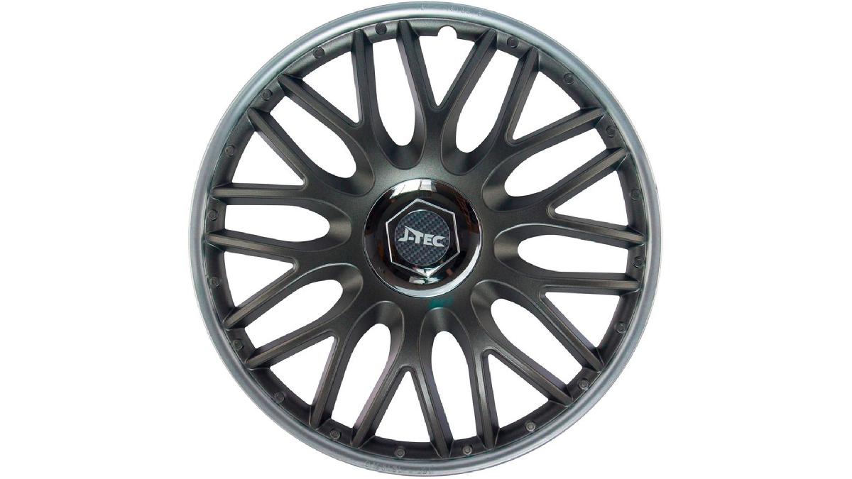 Enjoliveur+J-Tec+Orden+SR+15+pouces+gris%2Fargent+%2B+anneau+chrom%C3%A9+%28%C3%A0+l%27unit%C3%A9%29